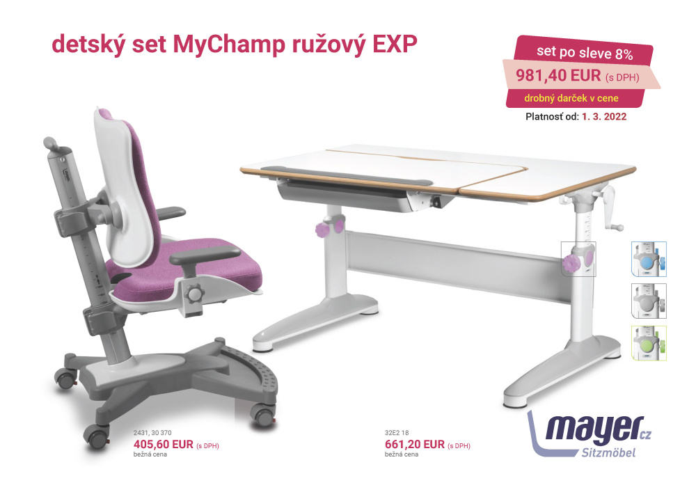 MyChamp ružový EXP - 