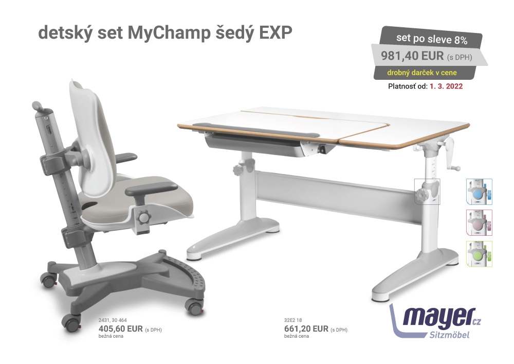 MyChamp šedý EXP - 
